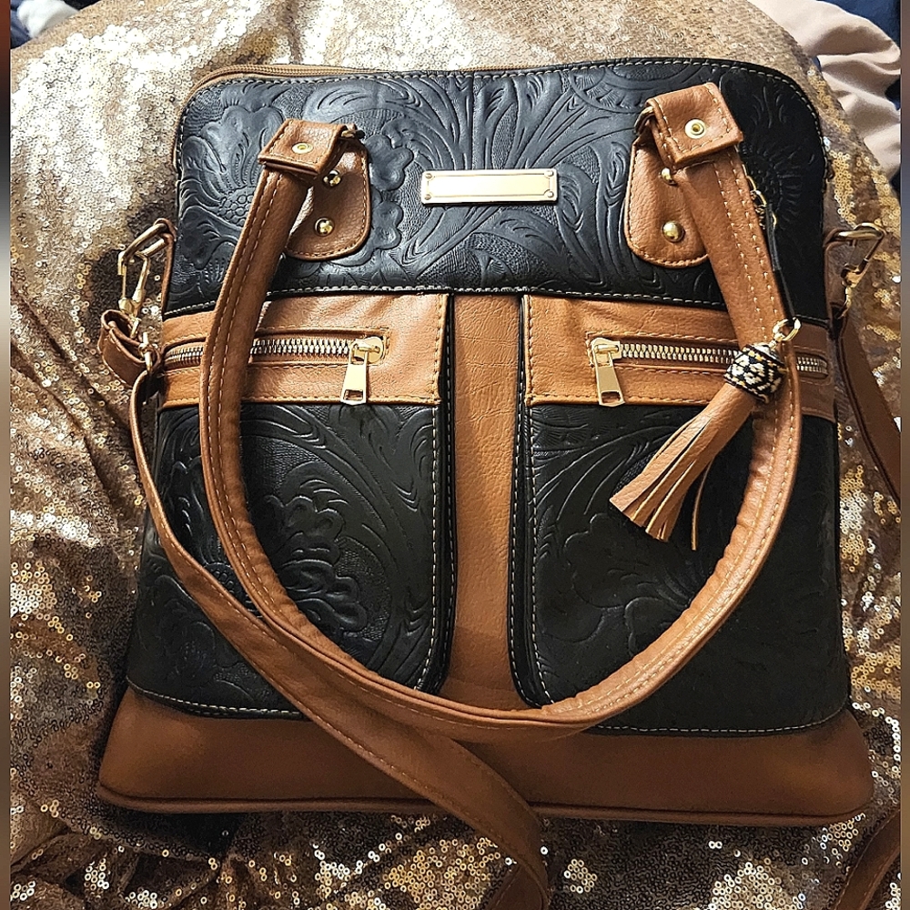Artisan leather bag